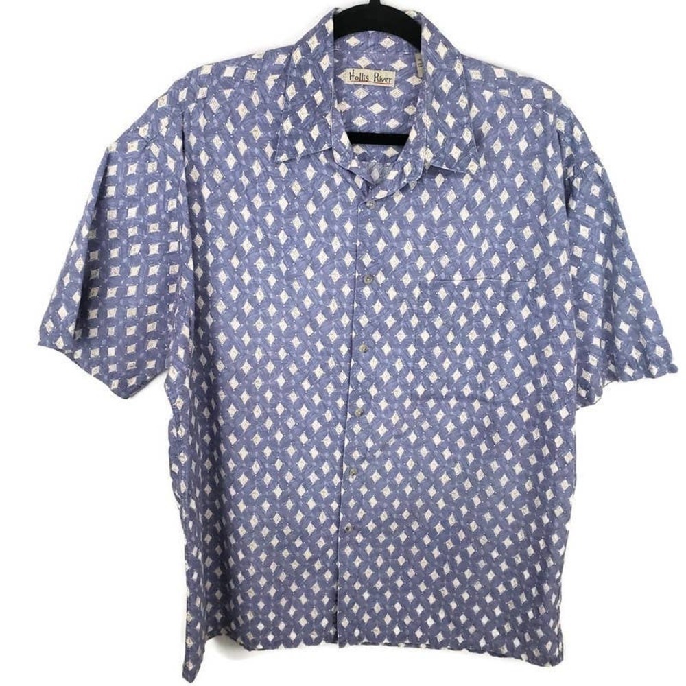Hollis river men's casual shirt size L